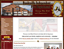 Tablet Screenshot of banksvillefire.org
